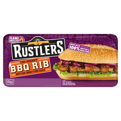 Rustlers The Flame Grilled BBQ Rib 