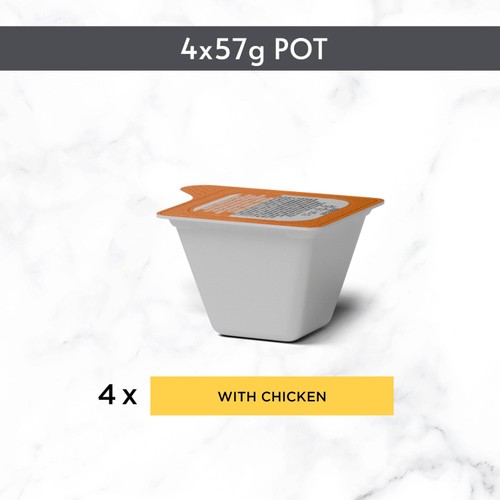 GOURMET Revelations Gelee Chicken in Jelly Wet Cat Food 4x57g