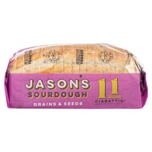 Jason's XL Grains And Seeds Ciabattin Sourdough 900g