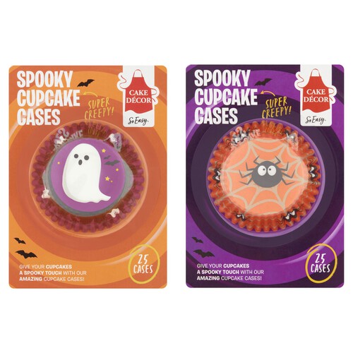 Cake Decor Halloween Cupcake Cases 