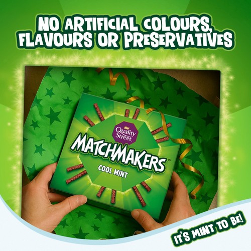 Quality Street Matchmakers Cool Mint Chocolate Box 