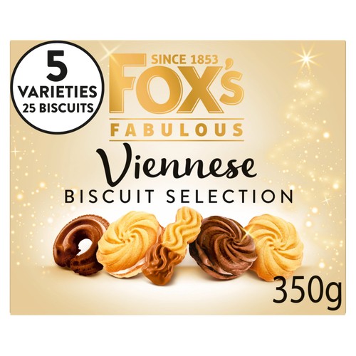  Fox's Biscuits Viennese Biscuit Selection 350g