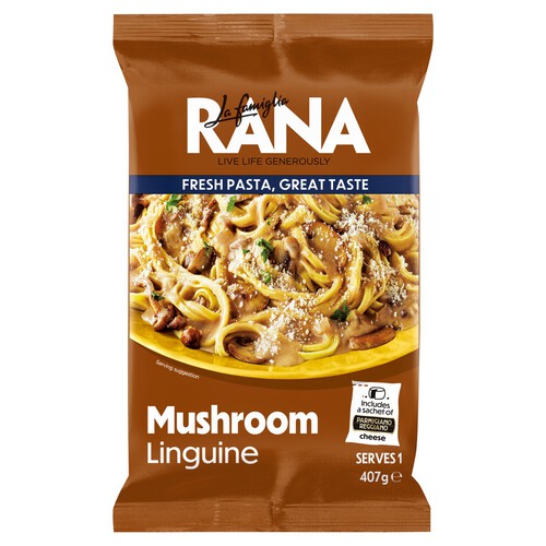 La Famiglia Rana Mushroom Linguine 