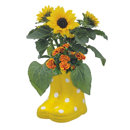 Bee Friends Companion Welly Boot Marigold & Sunflower