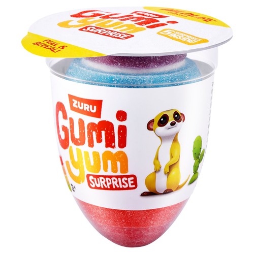 Gumi Yum Surprise Egg Wildlife White 22g