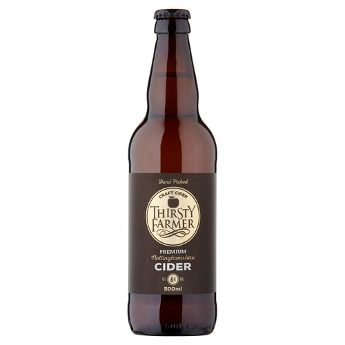 Thirsty Farmer Premium Nottinghamshire Cider Bottle