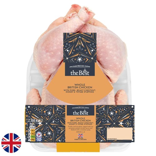 Morrisons British The Best Chicken with Pork,Chestnut,Honey,Thyme Stuffing
