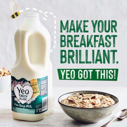 Yeo Valley Organic Fresh Semi Skimmed Milk 