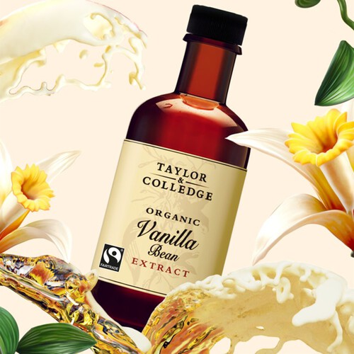 Taylor & Colledge Fairtrade Organic Vanilla Bean Extract