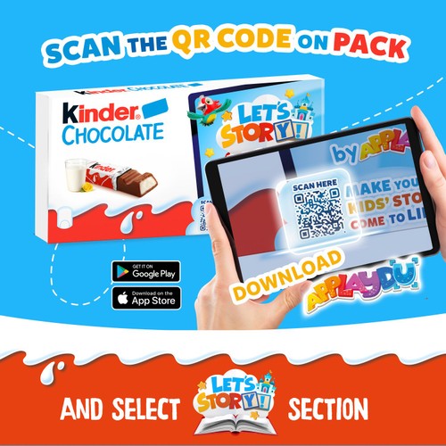 Kinder Milk Chocolate Snack Bars 4 Pack