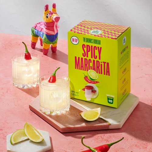 The Drinks Bureau Spicy Margarita Party Box 