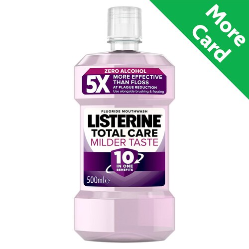 Listerine Total Care Milder Taste Mouthwash