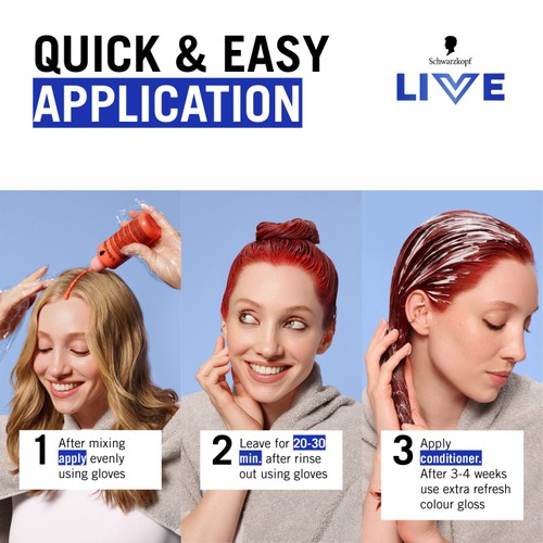 LIVE Intense Colour Permanent Hair Dye 880 Tempting Chocolate