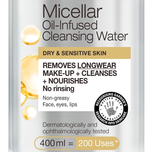 Garnier Micellar Oil Infused Cleansing Water 