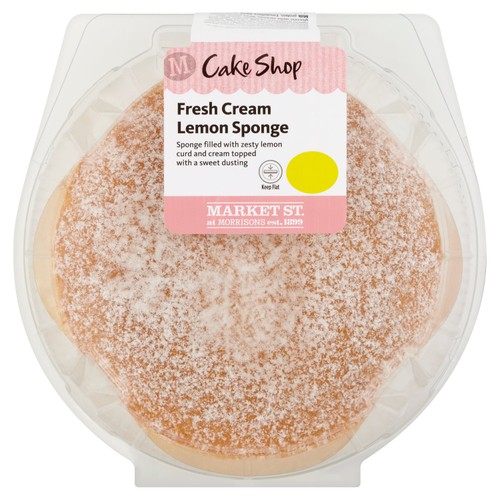 Market Street Fresh Cream Lemon Sponge