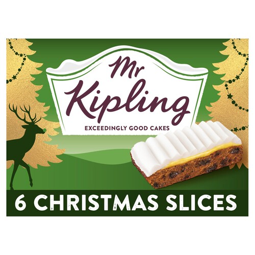 Mr Kipling Christmas Slices          