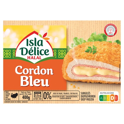 Isla Délice Halal Cordon Bleu