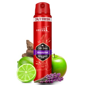 Old Spice Red Collection Deodorant Aerosol Rockstar 250ml