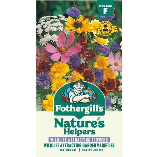Mr Fothergills Wildlife Attracting Garden Varieties Mixed Seeds