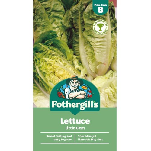 Mr Fothergills Lettuce Little Gem Seeds