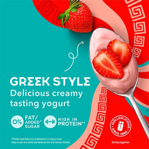 Muller Light Greek Style Strawberry Yogurt