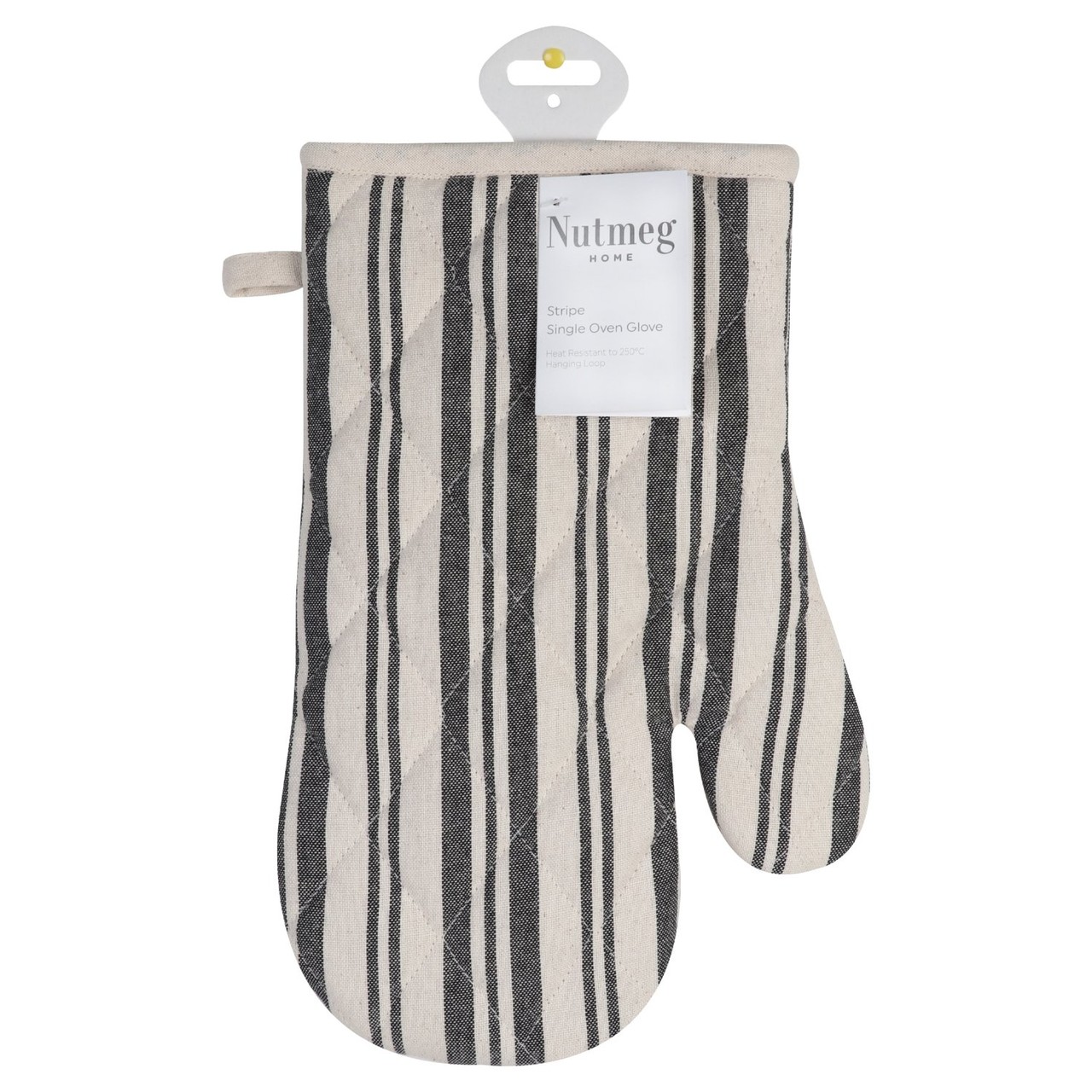 Nutmeg Home Stripe Single Oven Glove