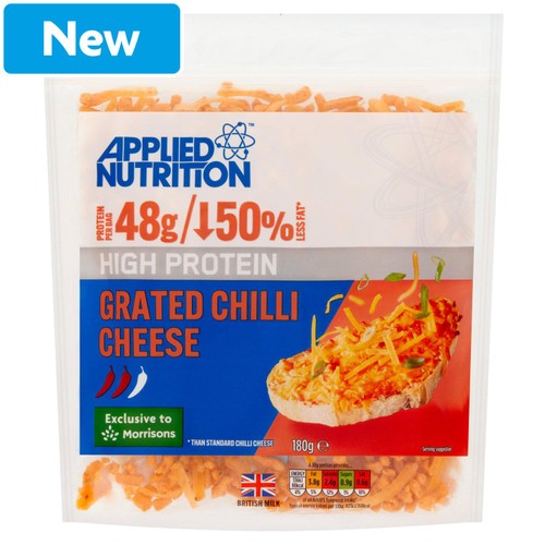 Applied Nutrition Grated Chilli Cheddar Cheese