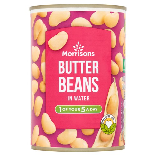 Morrisons Butter Beans In Water (400g)