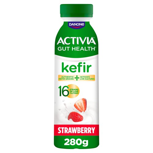 Activia Kefir Strawberry Gut Health Yoghurt Drink