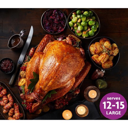 Morrisons Frozen Whole Basted Turkey 5.3-6.99 Kg