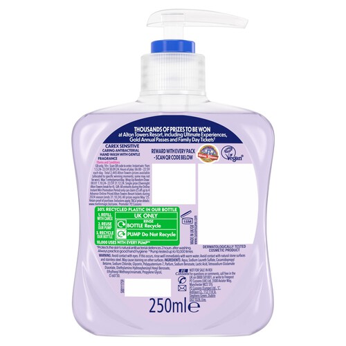 Carex Antibacterial Sensitive Handwash