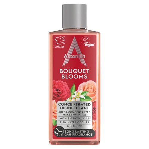 Astonish concentrated disinfectant bouquet blooms