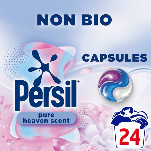 Persil Xxl Non Bio Washing Capsules Pure Heaven Scent 44 Washes X 3 Pack