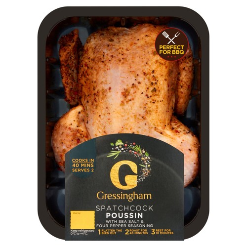 Gressingham Spatchcock Poussin With Salt & Four Pepper Seasoning 