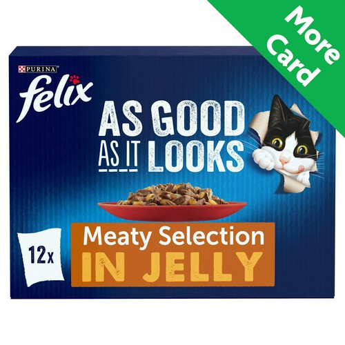 Felix As Good As It Looks Meaty Selection in Jelly Wet Cat Food