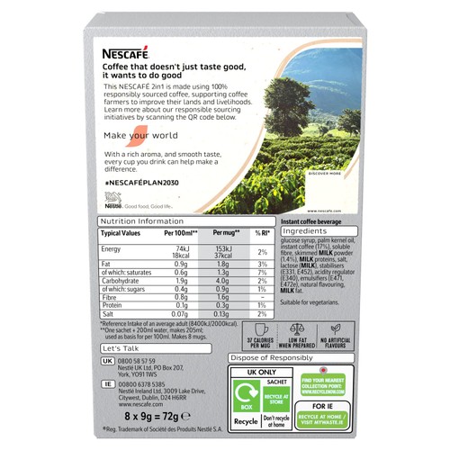 Nescafe Original 2 In 1 
