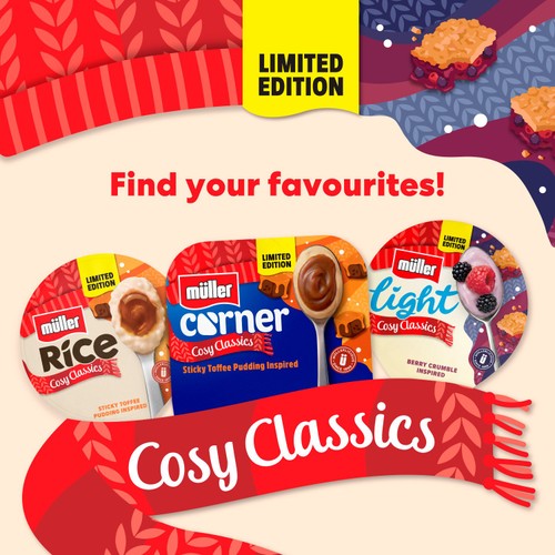 Muller Light Limited Edition Yogurt