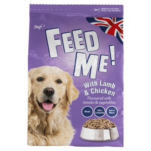 Feed Me! with Lamb & Chicken Flavoured with Tomato & Vegetables 2kg