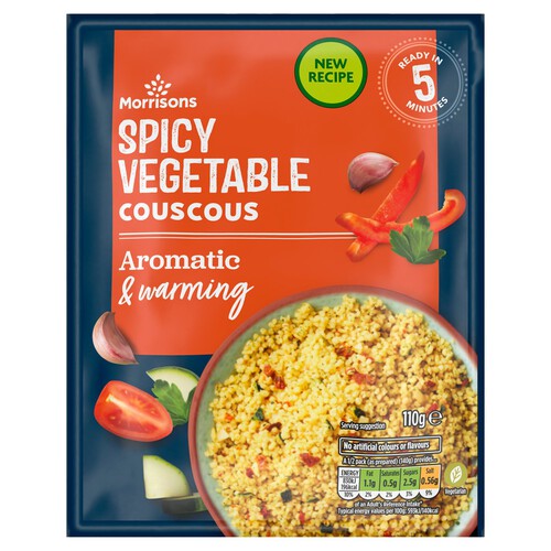 Morrison Spicy Vegetable Couscous 110G