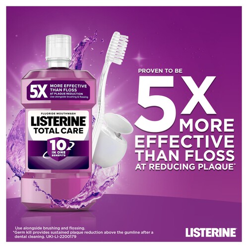 Listerine Total Care 10 In One Mouthwash 