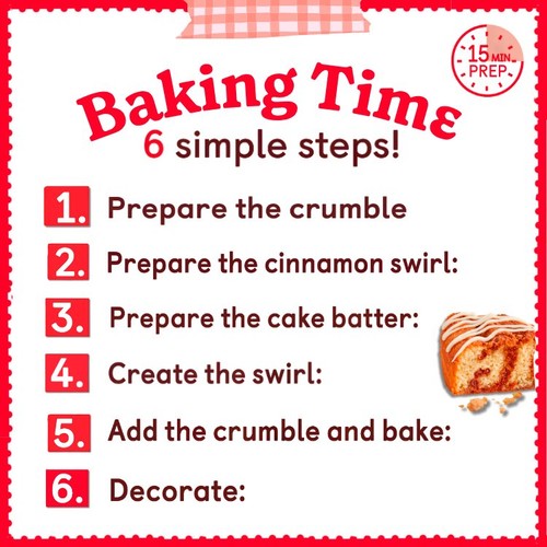 Betty Crocker Cinnamon Swirl Cake Kit 465g