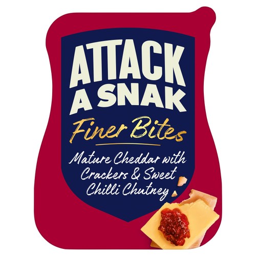 Attack A Snak Finer Bites Sweet Chilli 72g