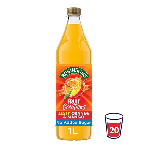 Robinsons Fruit Creations Orange & Mango Squash