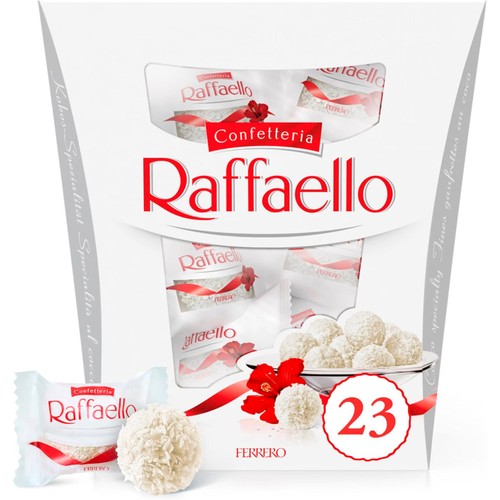 Ferrero Raffaello Coconut and Almond Pralines Gift Box 23 Pieces 230g