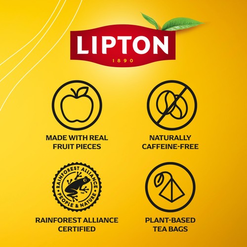 Lipton Fruit & Herbal Lemon & Ginger 20 Tea Bags