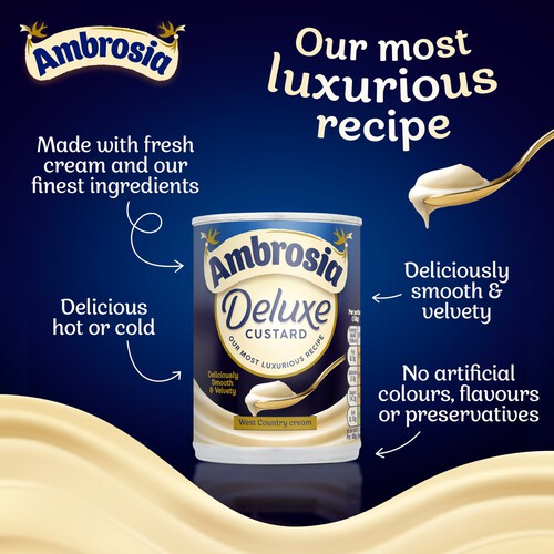 Ambrosia Deluxe West Country Cream Custard Can