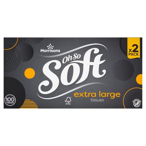 Morrisons Large Tissues 100 Sheets