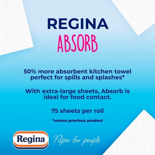 Regina Absorb Kitchen Towel 2 Roll