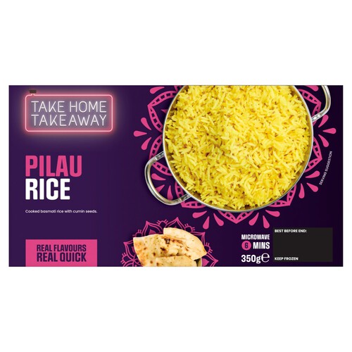 Take Home Takeaway Indian Takeaway Pilau Rice 