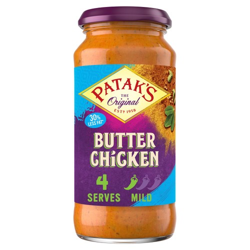 Patak's Indian Reduced Fat Butter Chicken Curry Sauce 450g